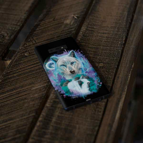 Night Wolf by Sheena Pike Galaxy Note 9 Skin