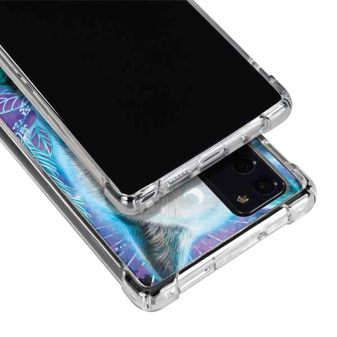 Night Wolf by Sheena Pike Galaxy Note20 5G Clear Case