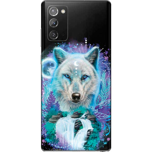 Night Wolf by Sheena Pike Galaxy Note20 5G Skin