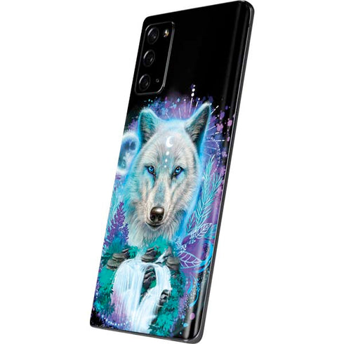Night Wolf by Sheena Pike Galaxy Note20 5G Skin