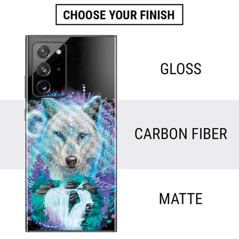 Night Wolf by Sheena Pike Galaxy Note20 Ultra 5G Skin