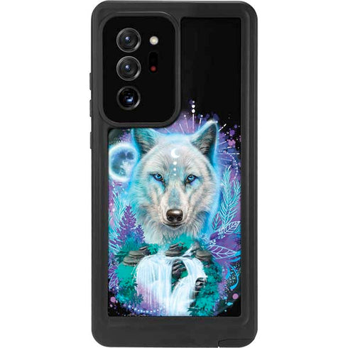Night Wolf by Sheena Pike Galaxy Note20 Ultra 5G Waterproof Case
