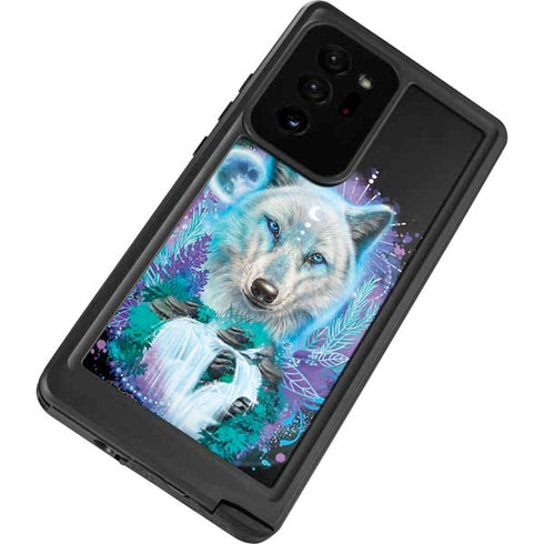Night Wolf by Sheena Pike Galaxy Note20 Ultra 5G Waterproof Case