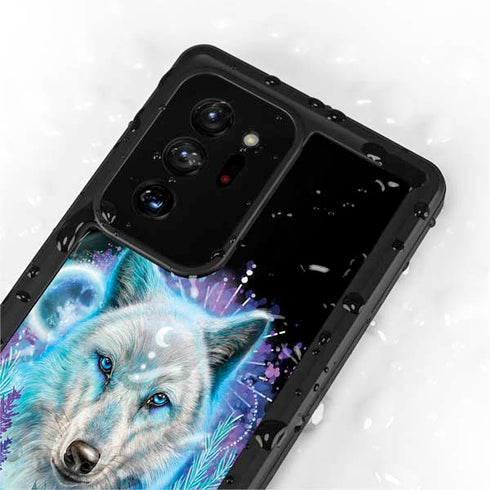 Night Wolf by Sheena Pike Galaxy Note20 Ultra 5G Waterproof Case