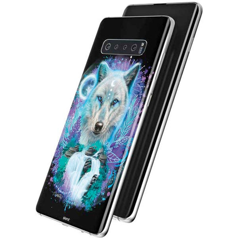 Night Wolf by Sheena Pike Galaxy S10 Plus Skin