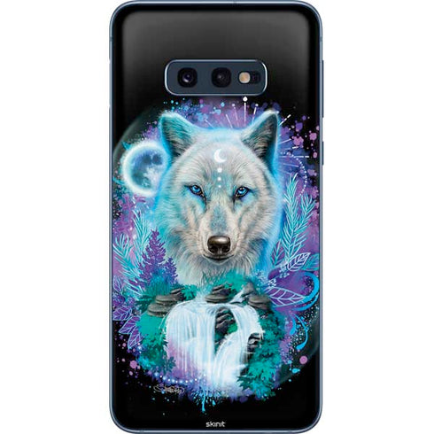 Night Wolf by Sheena Pike Galaxy S10e Skin