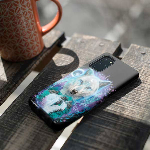 Night Wolf by Sheena Pike Galaxy S20 Plus Pro Case