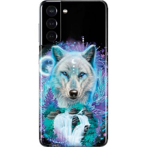 Night Wolf by Sheena Pike Galaxy S21 5G Skin