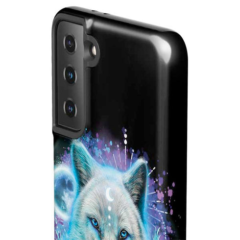 Night Wolf by Sheena Pike Galaxy S21 FE Pro Case