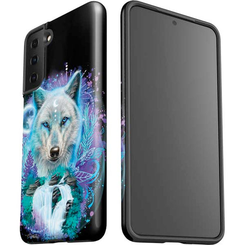 Night Wolf by Sheena Pike Galaxy S21 FE Pro Case