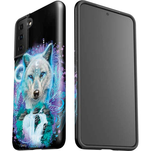 Night Wolf by Sheena Pike Galaxy S21 Plus 5G Pro Case