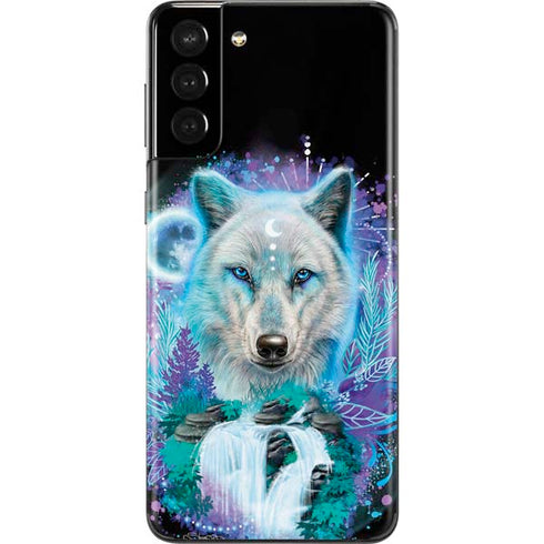 Night Wolf by Sheena Pike Galaxy S21 Plus 5G Skin