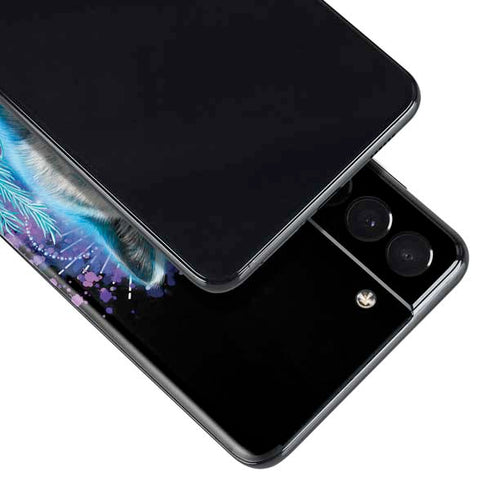 Night Wolf by Sheena Pike Galaxy S21 Plus 5G Skin