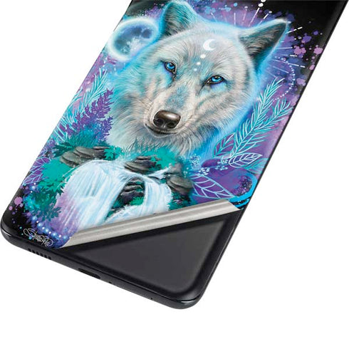 Night Wolf by Sheena Pike Galaxy S21 Plus 5G Skin
