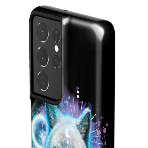 Night Wolf by Sheena Pike Galaxy S21 Ultra 5G Pro Case