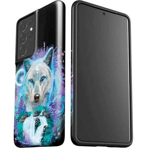 Night Wolf by Sheena Pike Galaxy S21 Ultra 5G Pro Case