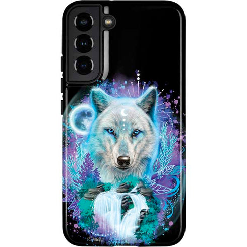 Night Wolf by Sheena Pike Galaxy S22 Plus Pro Case