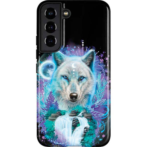 Night Wolf by Sheena Pike Galaxy S22 Pro Case