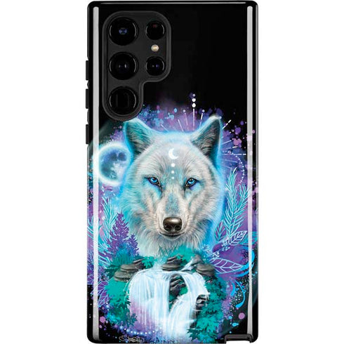 Night Wolf by Sheena Pike Galaxy S22 Ultra Pro Case