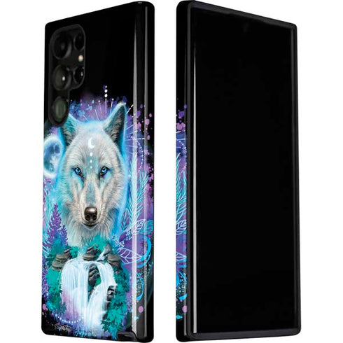 Night Wolf by Sheena Pike Galaxy S22 Ultra Pro Case