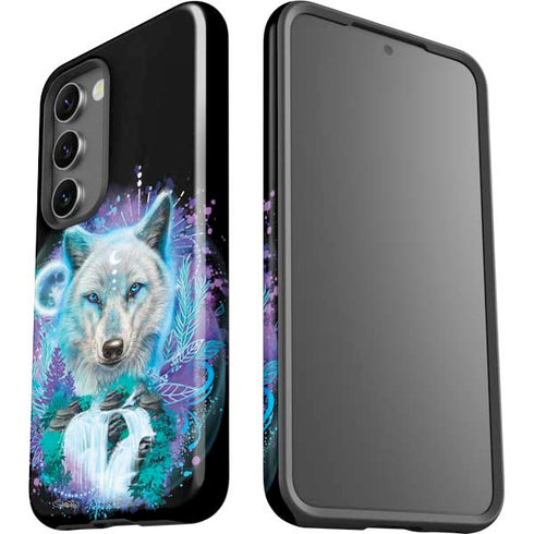 Night Wolf by Sheena Pike Galaxy S23 Plus Pro Case