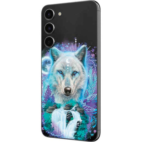 Night Wolf by Sheena Pike Galaxy S23 Plus Skin