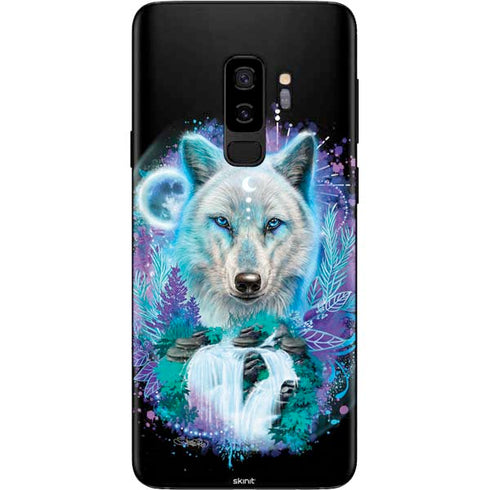 Night Wolf by Sheena Pike Galaxy S9 Plus Skin