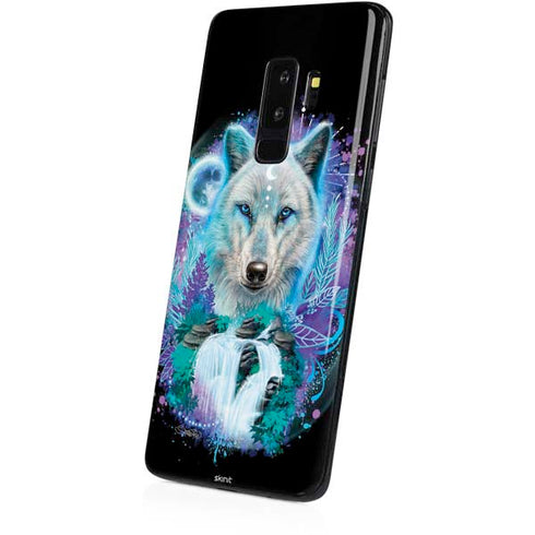 Night Wolf by Sheena Pike Galaxy S9 Plus Skin