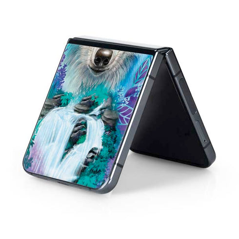 Night Wolf by Sheena Pike Galaxy Z Flip5 5G Skin
