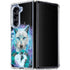 Night Wolf by Sheena Pike Galaxy Z Fold5 5G Clear Case