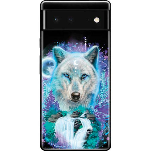Night Wolf by Sheena Pike Google Pixel 6 Skin