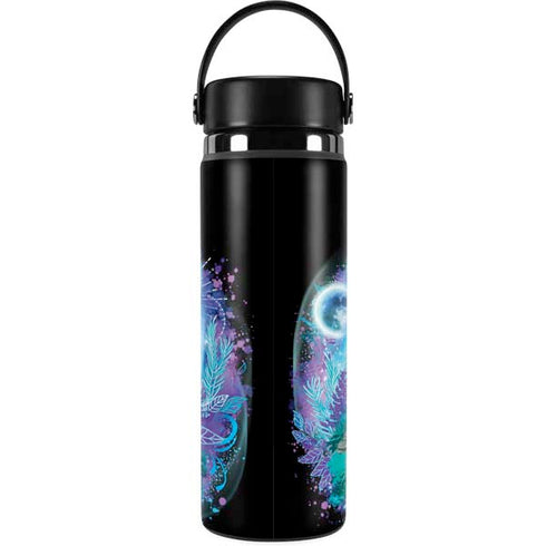 Night Wolf by Sheena Pike Hydro Flask 20oz Wide Mouth Skin