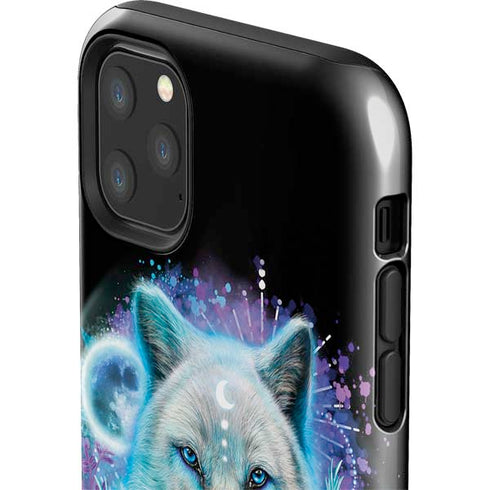 Night Wolf by Sheena Pike iPhone 11 Pro Max Impact Case