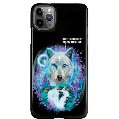 Night Wolf by Sheena Pike iPhone 11 Pro Max Lite Case