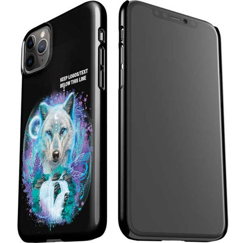Night Wolf by Sheena Pike iPhone 11 Pro Max Lite Case