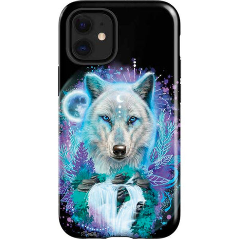 Night Wolf by Sheena Pike iPhone 12 Mini Impact Case