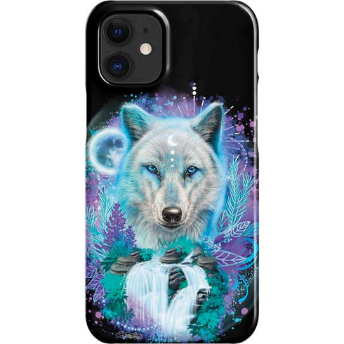 Night Wolf by Sheena Pike iPhone 12 Mini Lite Case