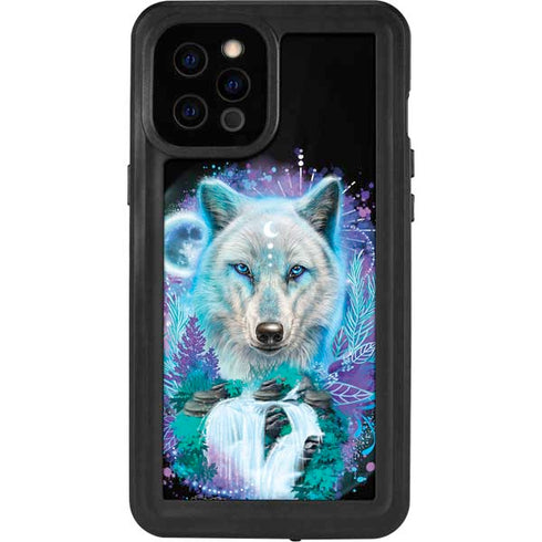 Night Wolf by Sheena Pike iPhone 12 Pro Max Waterproof Case