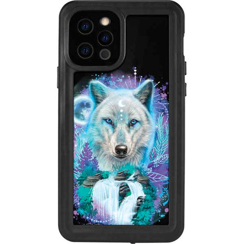 Night Wolf by Sheena Pike iPhone 12 Pro Waterproof Case