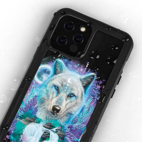 Night Wolf by Sheena Pike iPhone 12 Pro Waterproof Case