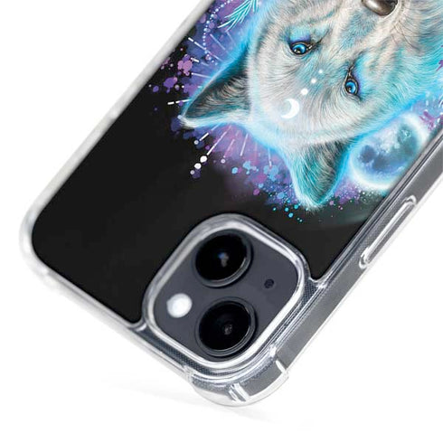 Night Wolf by Sheena Pike iPhone 14 MagSafe Case