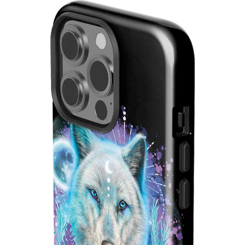 Night Wolf by Sheena Pike iPhone 15 Pro Impact Case