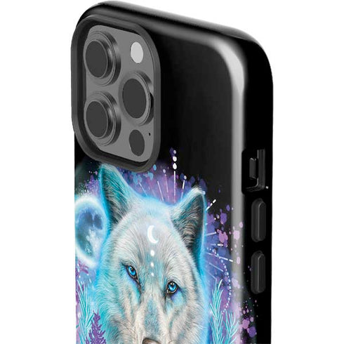 Night Wolf by Sheena Pike iPhone 14 Pro Max Impact Case