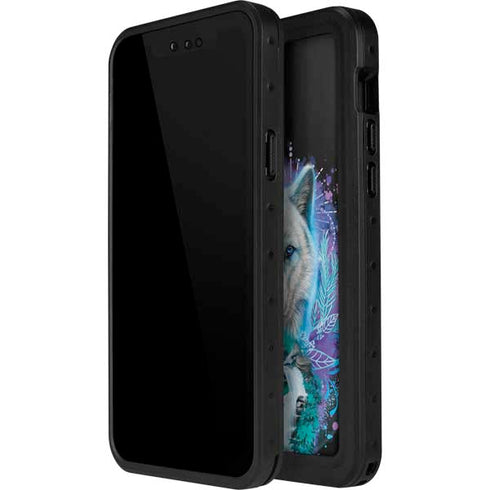 Night Wolf by Sheena Pike iPhone 14 Pro Max Waterproof Case
