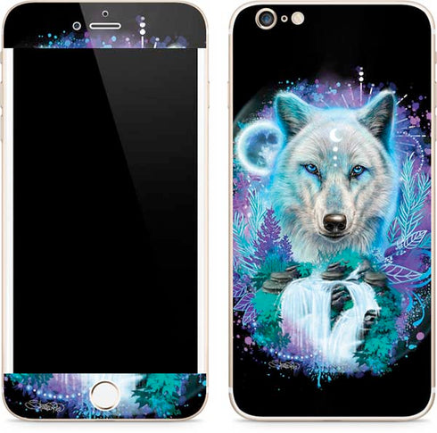 Night Wolf by Sheena Pike iPhone 6/6s Plus Skin