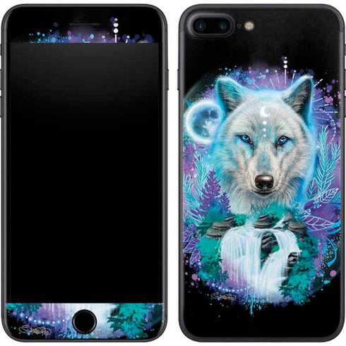 Night Wolf by Sheena Pike iPhone 8 Plus Skin