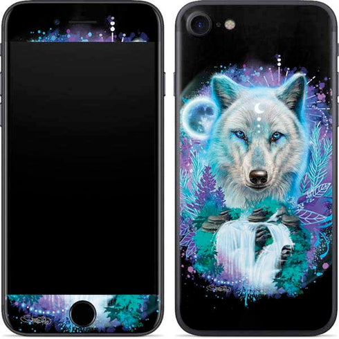 Night Wolf by Sheena Pike iPhone SE (2nd & 3rd Gen) Skin