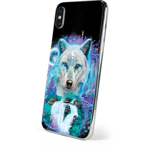 Night Wolf by Sheena Pike iPhone XS Skin