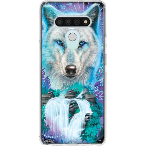 Night Wolf by Sheena Pike LG Stylo 6 Clear Case