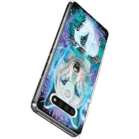 Night Wolf by Sheena Pike LG Stylo 6 Clear Case